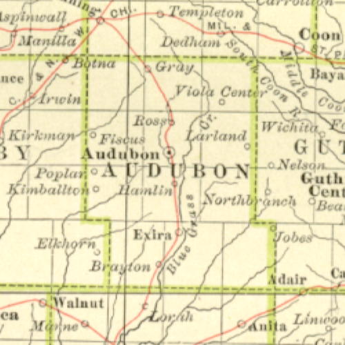 1897 Century Atlas of the State of Iowa