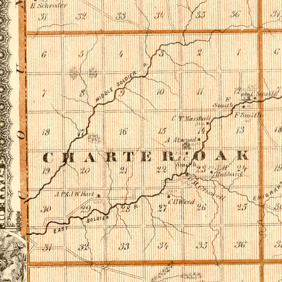 A. T. Andreas Illustrated Historical Atlas of the State of Iowa, 1875